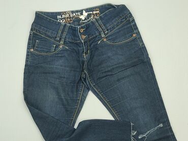 jeansowe rozkloszowane spódniczka: Jeansy, XL, stan - Bardzo dobry