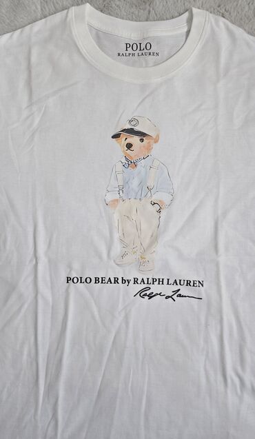 Majice: Majica na kratke rukave, L (EU 52), M (EU 50), Ralph Lauren, bоја - Svetloplava, Pamuk — 4