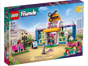 stroitelnaja kompanija lego: Lego Friends 41743 Парикмахерская 💇 рекомендованный возраст 6+,401