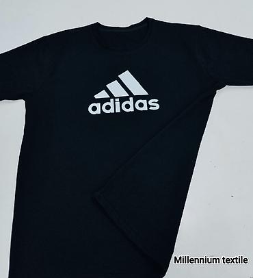 футболки adidas: Мужская футболка, L, Adidas, Новый, цвет - Черный, Платная доставка — 5