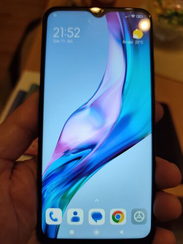 stapni usisivac na struju: Xiaomi Redmi 9, 64 GB, bоја - Crna, Otisak prsta