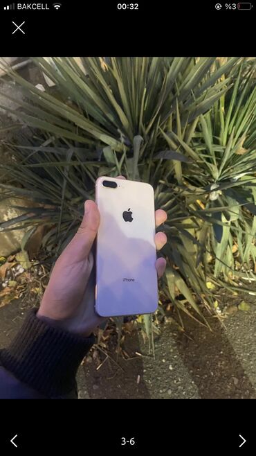 i̇phone 6 plus: IPhone 8 Plus, 64 GB, Qızılı, Barmaq izi