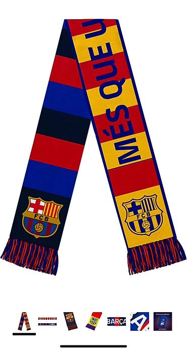клубном: Шарф футбольного клуба Barcelona (Barça)произво - Официальная — 1