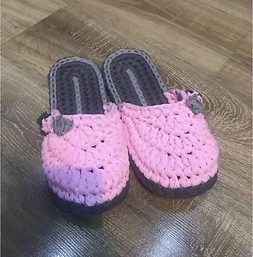 Айымдардын бут кийими: Үй тапичкелери, 32, 33, 34, Жаңы, Өзү алып кетүү, Акылуу жеткирүү — 5
