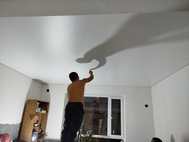 Натяжной потолок: Натяжной потолок Матовое, 3D потолки, Глянцевое Монтаж, Бесплатный замер, Гарантия — 21