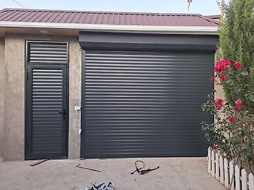 Ворота и комплектующие: Avtomatik Jalüz darvaza və yan giriş qapısı - Material: möhkəm metal — 1