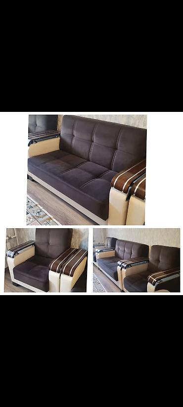İşlənmiş, Divan, 2 kreslo, Bazalı, Açılan lalafo.az -da İşlənmiş, Divan, 2 kreslo, Bazalı, Açılan