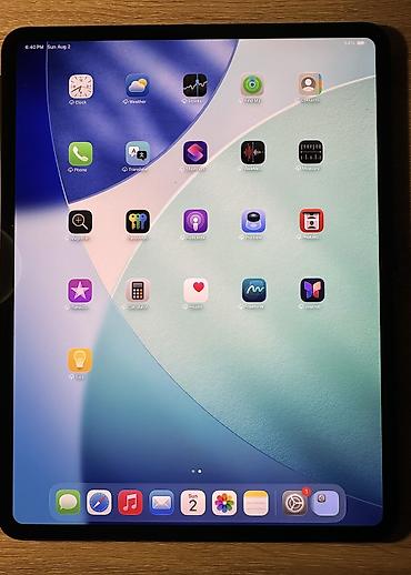 Планшет, Apple, эс тутум 512 ГБ, 13" - 14", Wi-Fi, Колдонулган, Классикалык түсү - Боз