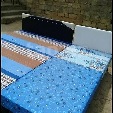 Çarpayı təzə Hazırı var Çatdırılma münasib qiymətə 2 nafarlik taxt