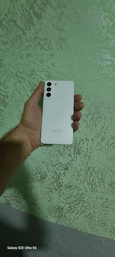 simde internet paketleri: Samsung Galaxy S21 FE, 128 GB, rəng - Ağ, Simsiz şarj — 2