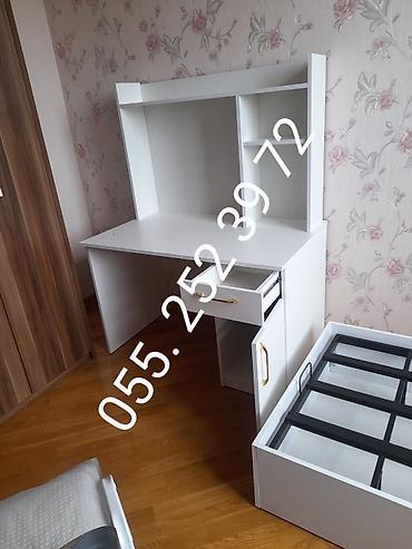 Uşaq və gənc otağı üçün dəstlər: Oğlan və qız üçün, Yeni, Təknəfərlik çarpayı, Yazı masası — 3