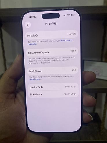 apple 12işlenmi: IPhone 16 Pro, 128 GB, Rose Gold — 2
