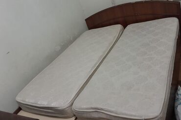 matras qoruyucu: Двуспальная кровать, С матрасом