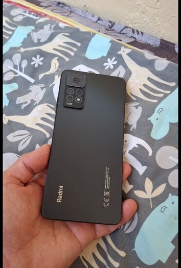 телефон нот 11про: Redmi, Redmi Note 11 Pro, Колдонулган, 128 ГБ, түсү - Кара, 2 SIM