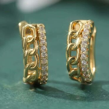 Minđuše: Minđuše – elegantne alke sa cirkonima - Dizajn: više modela finih — 34