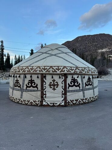 Аренда юрт: Аренда юрты, Каркас Деревянный, 85 баш, Казан, Посуда, С полом — 12
