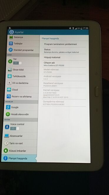 ipad mini 9: İşlənmiş Samsung Galaxy Tab 3, 8,4", < 64 GB, Ödənişli çatdırılma