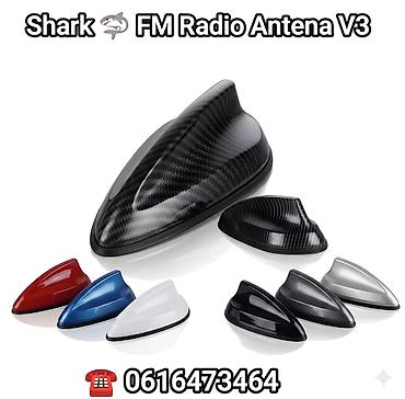 startac: Shark FM radio antena – Verzija 3 (ajkula) - Univerzalna krovna — 1