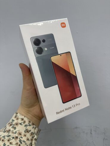 Xiaomi: Xiaomi, Redmi Note 13 Pro, Новый, 256 ГБ, цвет - Черный, 1 SIM, 2 SIM