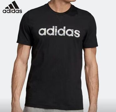 adidas футболка: Футболка L (EU 40), цвет - Черный