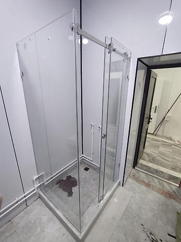 Душевые перегородки и ограждения: Душевые кабины стеклянные перегородки душевые кабины Бишкек 🚿 — 8