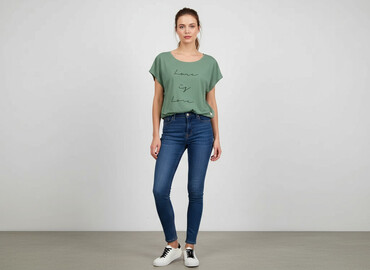 neonowy zielone t shirty: Moraj, Футболка жіноча, розмір S