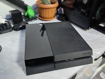 PS4 (Sony PlayStation 4): PS 4 FAT В ОШЕ 18.000сом с дисками не прошитая 500гб 6 дисков Fifa 22 — 2