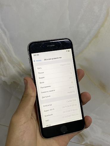 f14 pro: IPhone 6s, Б/у, 64 ГБ, Matte Silver, Чехол, 69 % — 4