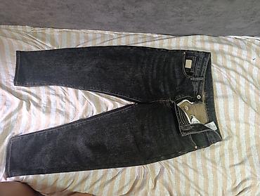 pull and: Мужские джинсы, M, Borz, Б/у, цвет - Черный, Самовывоз, Платная доставка — 1