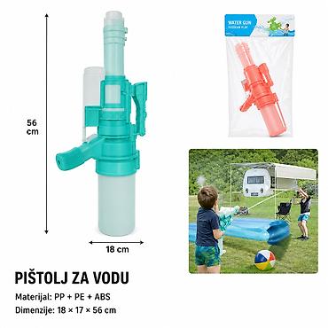 KMT Vodeni pištolj 601945 Usmereni pištolj za prskanje vode, idealan