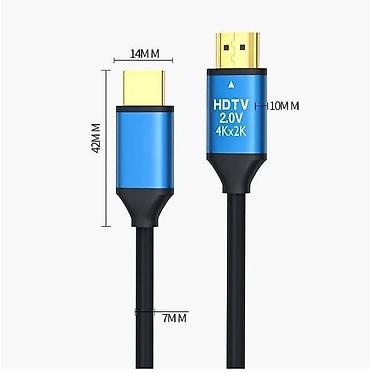 ТВ и видео: HDMI кабель HDTV 4K, premium, 2.0V, 15 метров Высокоскоростной — 5