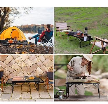 походный набор: Складной туристический столик Uni Table X3 Этот компактный столик для — 7