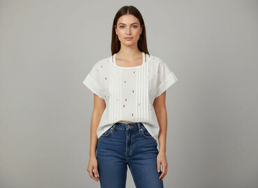 sandały czarne vices: Fancy, Women's blouse, size M
