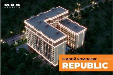 квартиры под самоотделку: 3 бөлмө, 107 кв. м, Элитка, 6 кабат, ПСО (өзү оңдоп түзөтүп бүтүү үчүн)