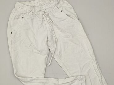 espadryle damskie do sukienki: Material trousers for women, size S (EU 36)
