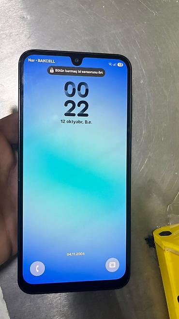 samsung es: Samsung Galaxy A17, 128 GB, rəng - Qara, Barmaq izi — 3