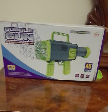 детское шоу: Məhsul: Bubble Gun – elektrik baloncuk tapançası Xüsusiyyətlər: - 46 — 2