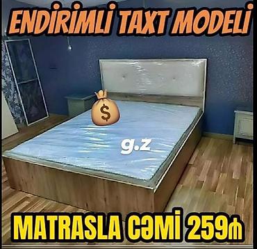 taxt iwlenmiw: Yeni, İkinəfərlik çarpayı, Matras ilə — 1
