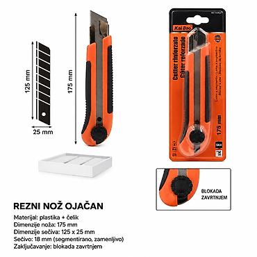 KMT Magnetni skalpel nož 9369982 Praktičan magnetni skalpel/nož za