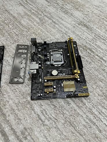 плата 1155: Материнская плата для ПК, Б/у, Asus, LGA1150, Micro-ATX — 2