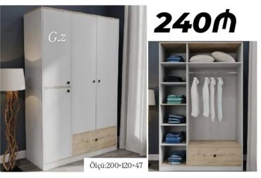 Dolablar: Yeni, Düz dolab, Dolab-asılqan — 14