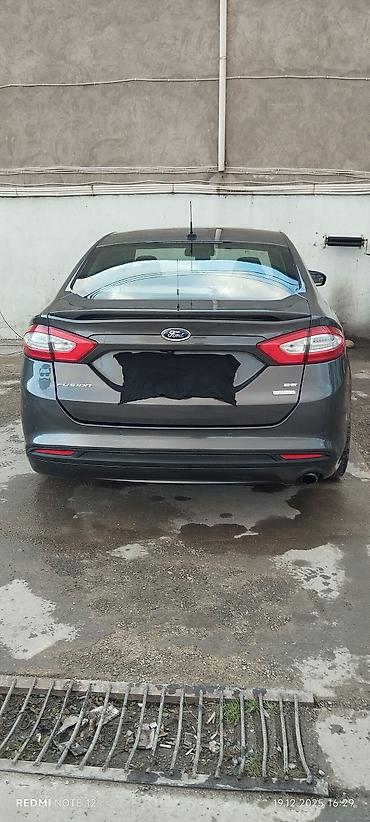 şuşe: Ford Fusion SE sedan 1.5 2015 vin 2016 bu günki gündə heç bir xərc — 5