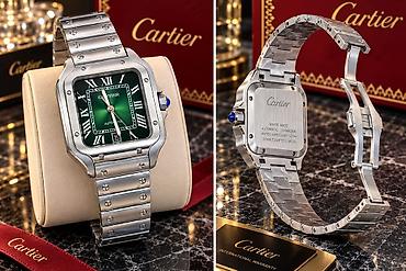 casio saat azerbaycan: Yeni, Qol saatı, Cartier, rəng - Ağ — 3