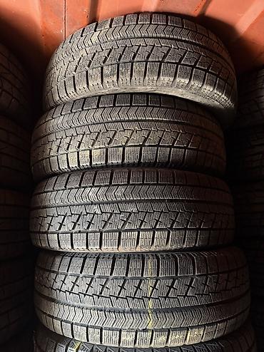 Шины 215 / 65 / R 16, Зима, Б/у, Комплект, Легковые, Япония, Bridgestone