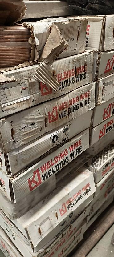 silikon tapanca kley: Elektrod Məhsul: Qaynaq məftili (Welding Wire) Qeyd: bazar — 1