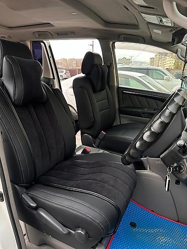 чехол на алфард: Чехлы Алькантара, цвет - Черный, Toyota, Новый, Самовывоз — 7