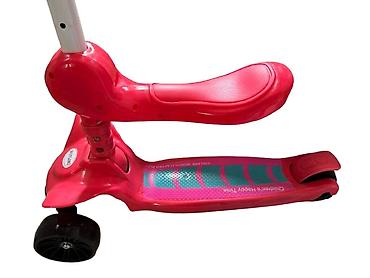 vespa za devojcice: Trotinet sa sedištem – roze (šifra: 023900R-260) Zabavan i — 3