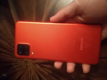 samaung a12: Samsung Galaxy A12, 64 GB, rəng - Qırmızı