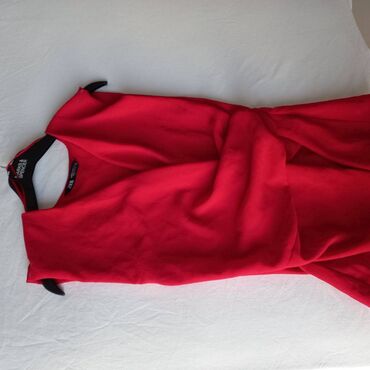Bluze: Zara, XS (EU 34), Poliester, Jednobojni, bоја - Crvena — 5