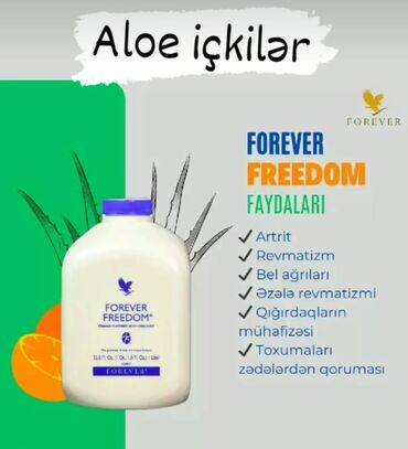 Vitaminlər və BAƏ: Məhsul: Forever Aloe İçkiləri – 1 litr qablaşdırma (13.8 fl oz x2) — 8